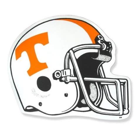 Vols - Tennessee Decal Football Helmet 6" - Alumni Hall