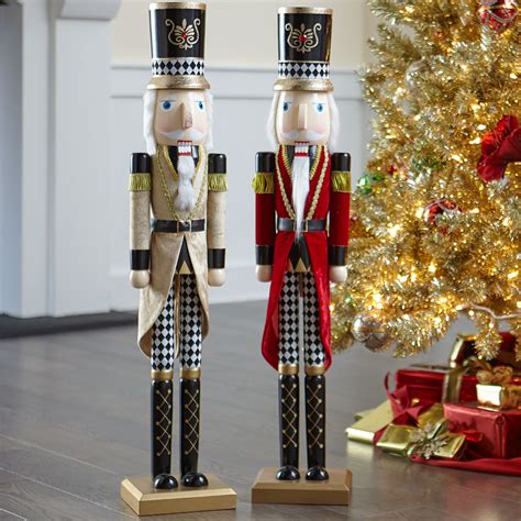 Wooden Nutcracker | Plus Size Christmas | Brylane Home