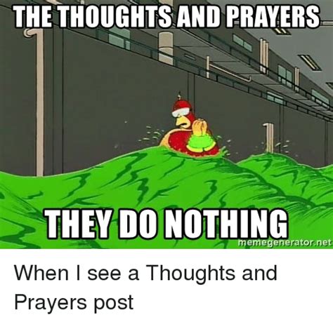 10 Funny Thoughts & Prayers Memes We’re Sending Your Way