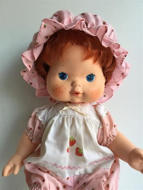 Vintage Baby STRAWBERRY SHORTCAKE "Blow-a-Kiss" Doll | Vintage ...