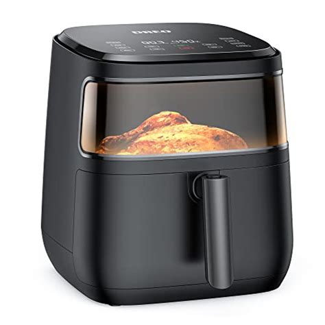 Dreo Air Fryer Pro Max, 11-in-1 Digital Air Fryer Oven Cooker with 100 Recipes, Visible Window ...