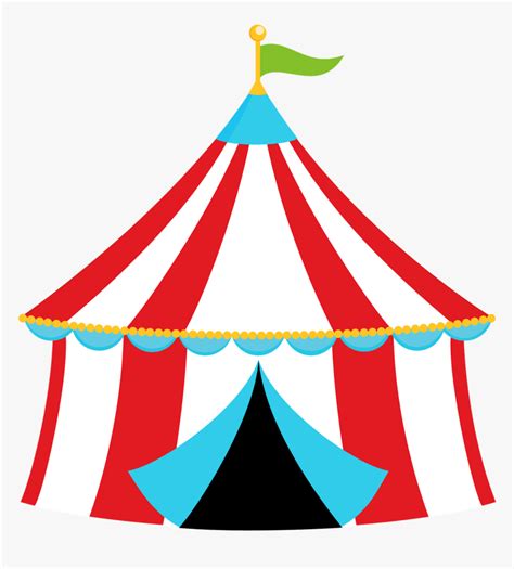 28 Collection Of Carnival Tent Clipart - Circus Tent Clipart, HD Png Download - kindpng