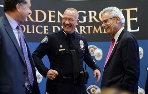 Garden Grove welcomes new police chief at swearing-in ceremony - Behind ...