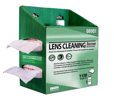 Anti-Fog Anti-Static Lens Cleaning Station - SKM Industries