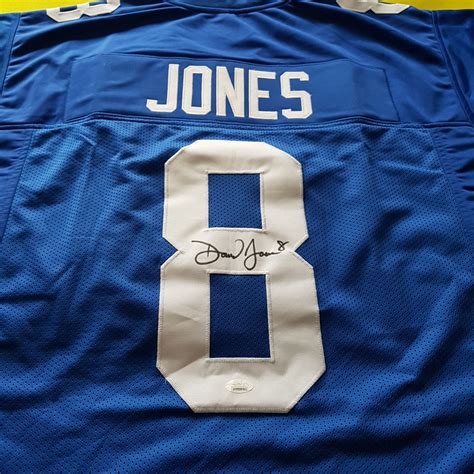 Daniel Jones - New York Giants Quarterback - Signed Jersey (JSA ...