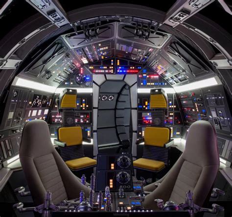 TheForce.net: New Millennium Falcon Cockpit Image Shows It So Fresh And ...