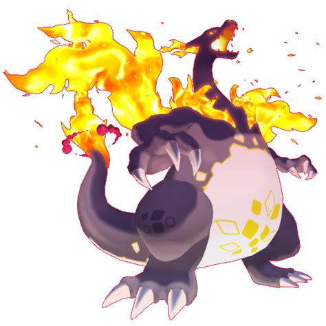 #006 Shiny Gigantamax Charizard by dakshkohli23 on DeviantArt