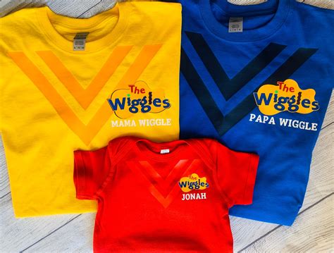 Clothing Tops & Tees birthday shirt Wiggles The Wiggles shirt concert wiggles shirt adult ...