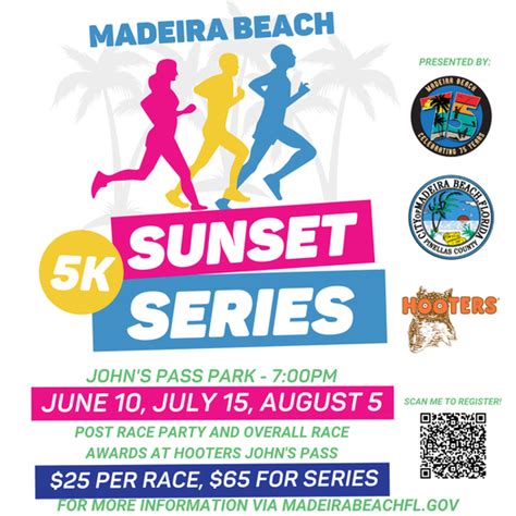 Madeira Beach 5K Sunset Series is back! - Madeira Beach, FL