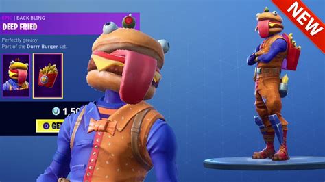 *NEW* BEEF BOSS (DURR BURGER) SKIN IS HERE!! - FORTNITE BATTLE ROYALE - YouTube