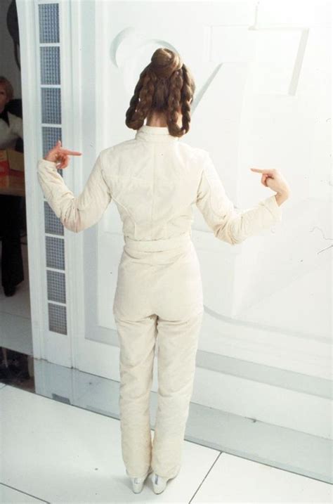 I Love You, I Know | Carrie Fisher in the Hoth Leia outfit