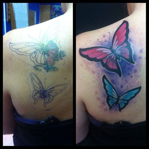 33 best images about Pink And Purple Black Butterfly Tattoo on Pinterest