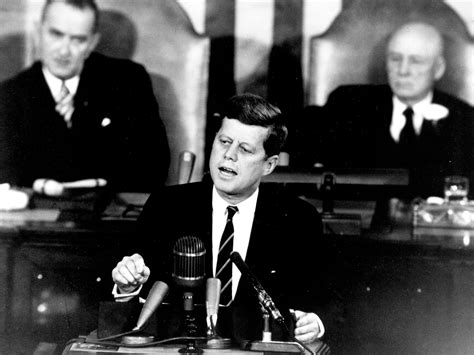 Kennedy Giving Historic Speech to Congress | NASA Solar System Exploration