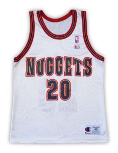 Denver Nuggets 1993-94 Jerseys