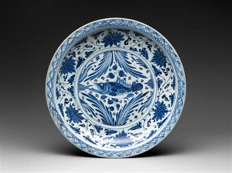 Plate with Carp | China | Yuan dynasty (1271–1368) | The Metropolitan Museum of Art