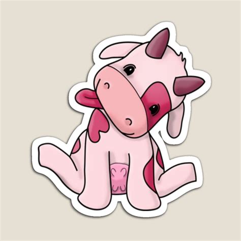 "Strawberry Cow Pow" Magnet for Sale by Safwen Daghsen | Graffiti cartoons, Kawaii drawings ...