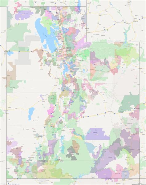 Utah Zip Code Map With Counties | ubicaciondepersonas.cdmx.gob.mx