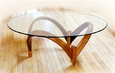 Wood Coffee Table Base Only