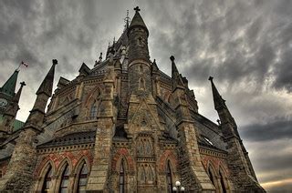 House of Commons library | HDR shot of the exterior of the l… | Flickr