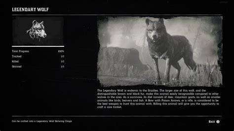 Legendary Wolf : How To Find The Legendary Wolf Pelt In Red Dead ...