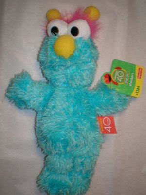 NEW Sesame Street Teal Blue Honker Plush Honkers Toy | #131017246