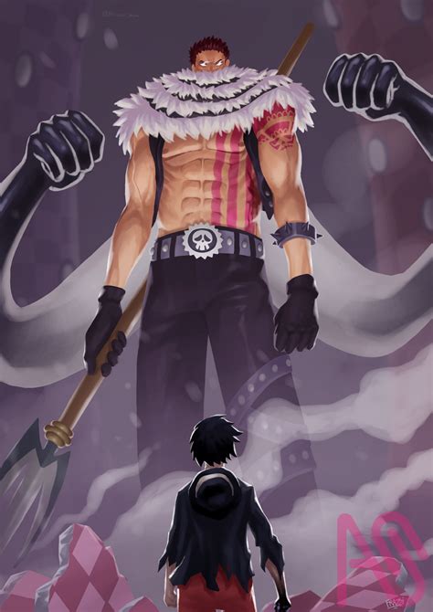 Katakuri vs Luffy Frazzi_draw - Illustrations ART street