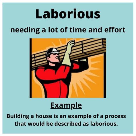 Laborious Definition and Example