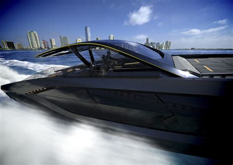 Lamborghini is Building a 4,000- HP Luxury Speedboat - Daily Rubber