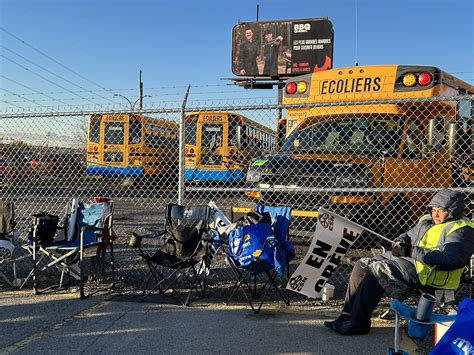 TRANSCO school bus strike continues for Montreal-area