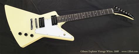 Gibson Explorer Vintage White, 2008 | www.12fret.com