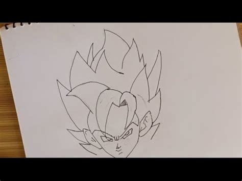 Drawing 'Super saiyyan Goku' #drawing #goku #dragonball #viral # ...