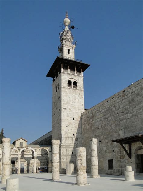 File:Minaret of the Bride, Umayyad Mosque 01.jpg - Wikimedia Commons