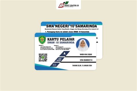 Template Kartu Pelajar – Ujian