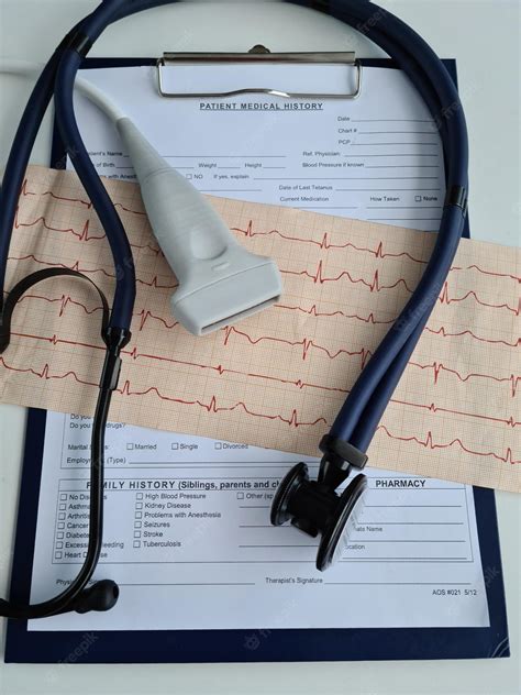 Premium Photo | Echocardiogram Ultrasound of heart and examination of heart