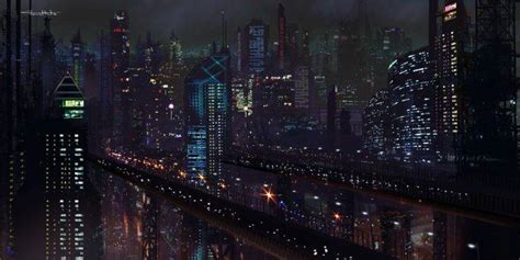 artwork, Futuristic, City, Night, :) Wallpapers HD / Desktop and Mobile Backgrounds