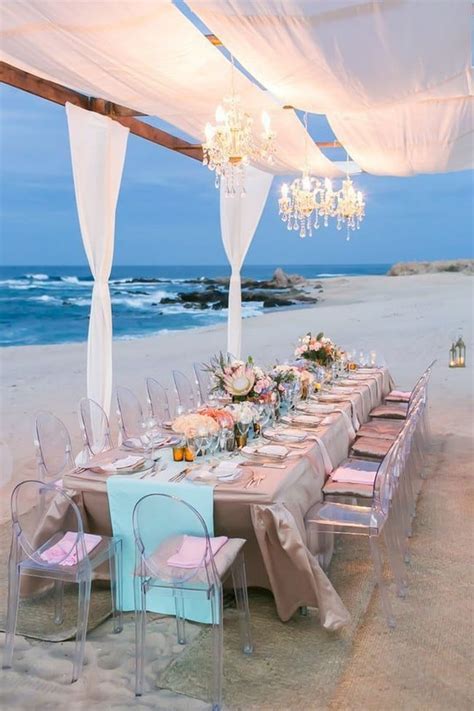 25+ Best Beach Wedding Reception Ideas - Oh The Wedding Day