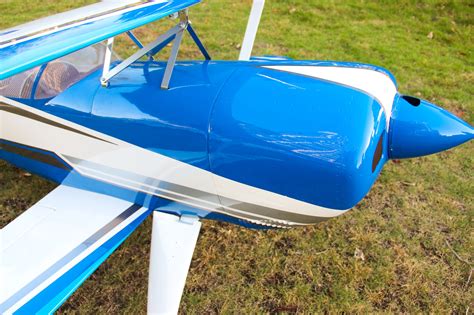 Pilot rc Pitts special S2B blue/white/silver 87" 2.2m 100-120cc - RC ...