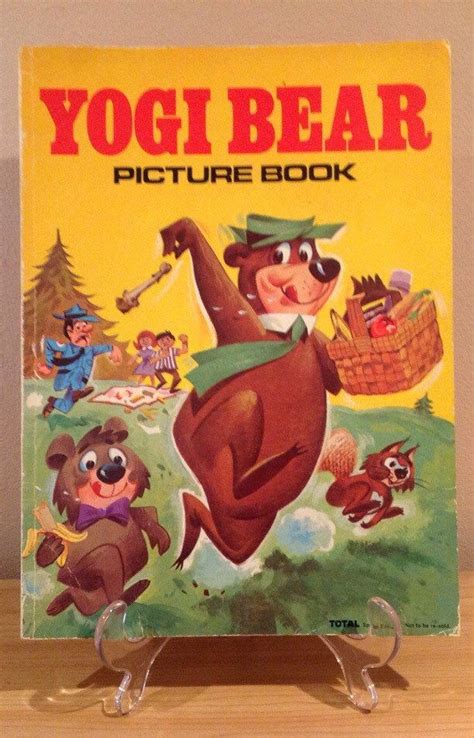 Yogi Bear Picture Book 1971 | Bear pictures, Picture book, Yogi bear