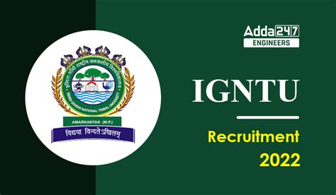 IGNTU Recruitment 2022