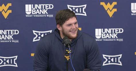 WVU Football Zach Frazier Press Conference | Oct. 30 2023 | West ...