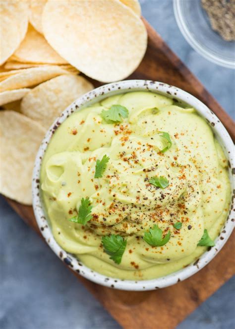 Creamy Avocado Dip - The flavours of kitchen
