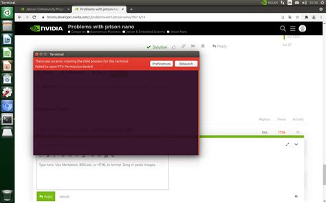 Problems with jetson nano - Jetson Nano - NVIDIA Developer Forums