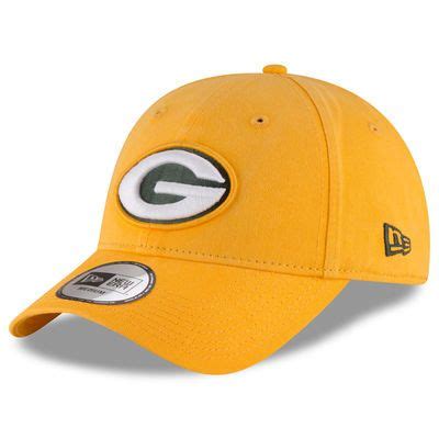 Green Bay Packers New Era Relaxed 49FORTY Fitted Hat - Gold | Green bay ...