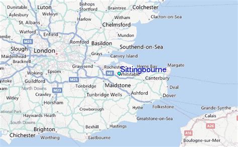 Sittingbourne Tide Station Location Guide