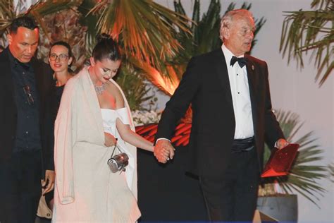 SELENA GOMEZ and Bill Murray Leaves Agora Restaurant in Cannes 05/14 ...