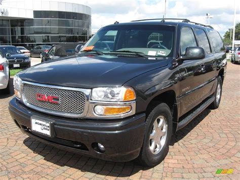 2003 Carbon Metallic GMC Yukon XL Denali AWD #17966780 Photo #3 | GTCarLot.com - Car Color Galleries