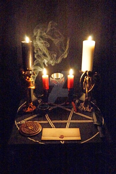 Samhain Altar A by EnlightenedOfLucifer on DeviantArt