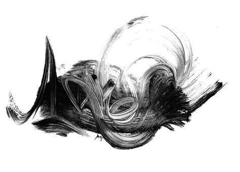 Black And White Abstract Art Print By Paul Maguire Art ...