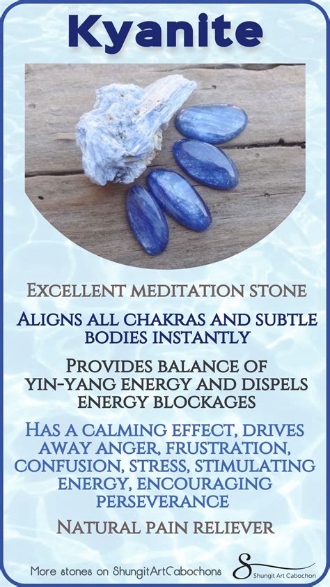 Blue Kyanite stones / Healing crystal stones and minerals by ...