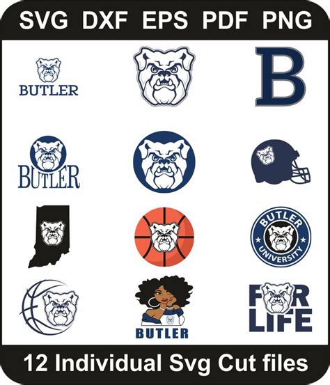 Butler Bulldogs Svg Bundle | Butler Bulldogs Football PNG Pack | Butler bulldogs, Bulldogs ...